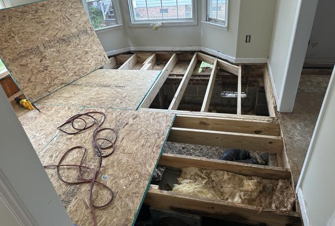 House Subfloor Repair
